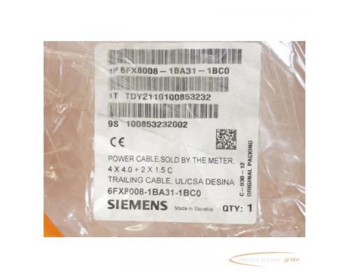 Siemens 6FX8008-1BA31-1BC0 Motorleitung Meterware 12.00 m > ungebraucht! - Bild 3