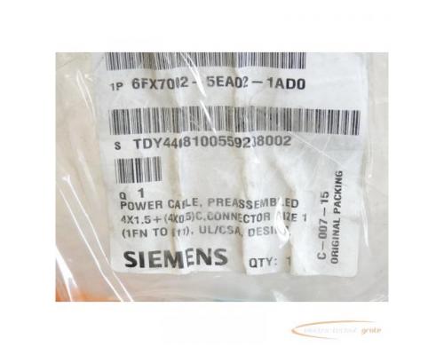 Siemens 6FX7002-5EA02-1AD0 Motorleitung 3.00 m > ungebraucht! - Bild 3