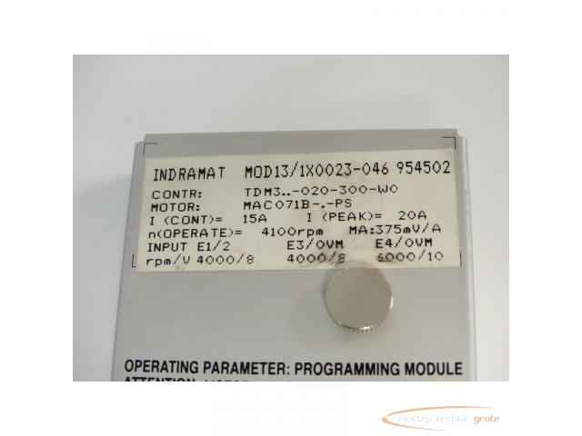 Indramat MOD13/1X0023-046 954502 Programmierungsmodul - 2