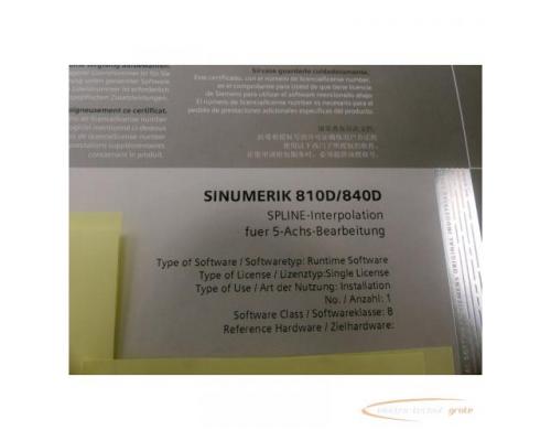 Siemens 6FC5251-0AA14-0AA0 Softwarelinenz > ungebraucht! - Bild 3