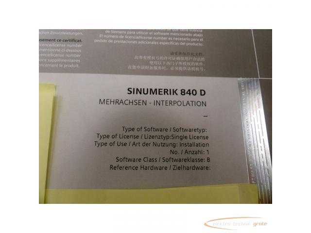 Siemens 6FC5251-0AA16-0AA0 Softwarelinenz > ungebraucht! - 3