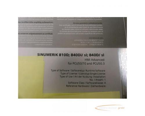 Siemens 6FC5253-0BX10-0AG1 Softwarelinenz > ungebraucht! - Bild 3