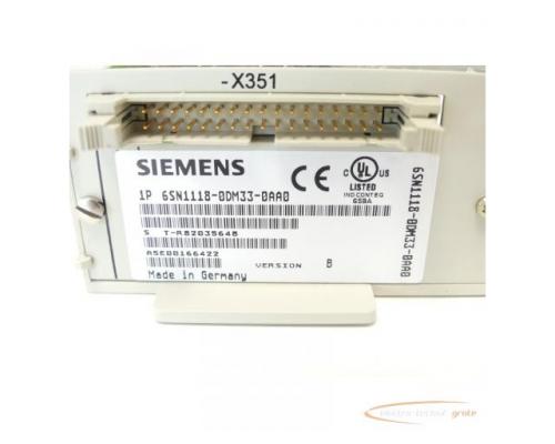 Siemens 6SN1118-0DM33-0AA0 Regelungseinschub Version B SN:T-R82035648 - Bild 4