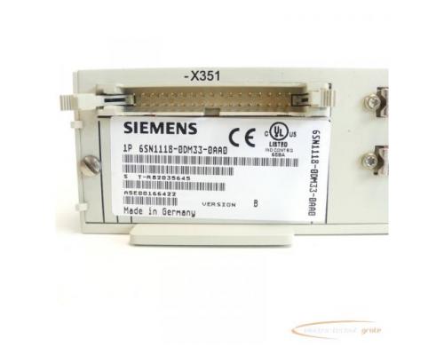 Siemens 6SN1118-0DM33-0AA0 Regelungseinschub Version B SN:T-R82035645 - Bild 4