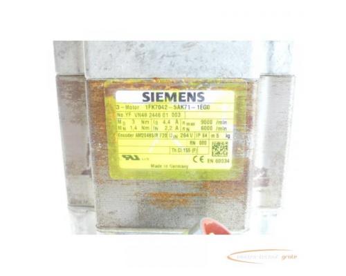 Siemens 1FK7042-5AK71-1EG0 Synchronservomotor SN:YFVN48244601003 - Bild 4