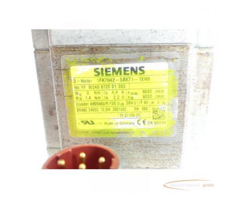 Siemens 1FK7042-5AK71-1EH0 Synchronservomotor SN:YFW249872001002 - Bild 4