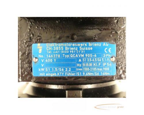 Elektromotorenwerk Brienz QCAVM90S-4 Drehstrommotor SN:146378 - Bild 4