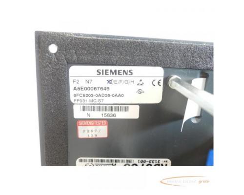Siemens 6FC5203-0AD26-0AA0 Push Button Panel PP 031-MC/S SN:15836 - Bild 4