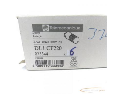 Telemecanique DL1 CF220 230 V VPE 6 Stk. Neonlampe > ungebraucht! - Bild 5