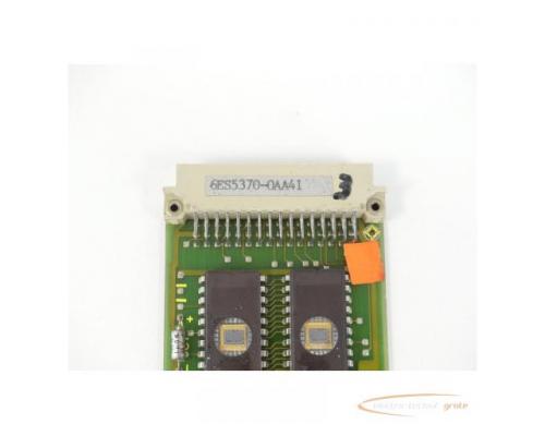 Siemens 6ES5370-0AA41 Speichermodul mit MBM2716 Eproms Ausgabe 1 - Bild 2