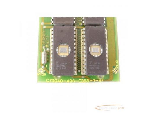 Siemens 6ES5370-0AA41 Speichermodul mit MBM2716 Eproms Ausgabe 1 - Bild 4