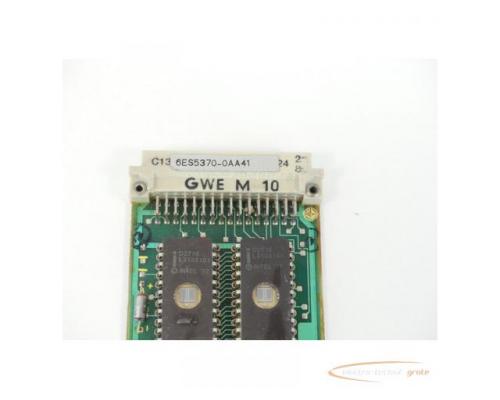 Siemens 6ES5370-0AA41 Speichermodul mit D2716 + MBM2716 Eproms Ausgabe 1 - Bild 2