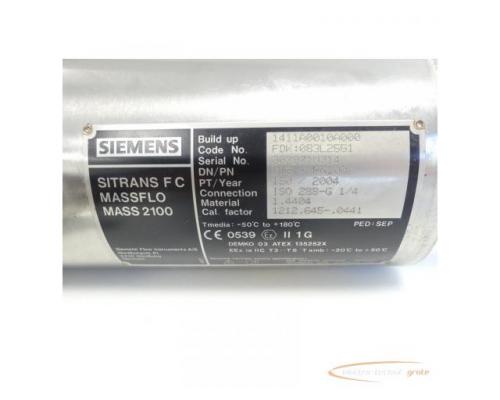 Siemens SITRANS F C MASSFLOW MASS 2100 FDK: 083L2551 SN:302971N314 - Bild 3