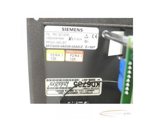 Siemens 6FC5203-0AD26-0AA0 - Z Z=S07 Maschinensteuertafel E Stand D SN:321206 - Bild 3