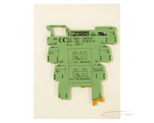 Phoenix Contact PLC-BSC-24DC/21 Grundklemme 29 66 01 6