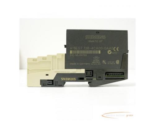 Siemens 6ES7138-4CA00-0AA0 Modul S C-N5J29733
