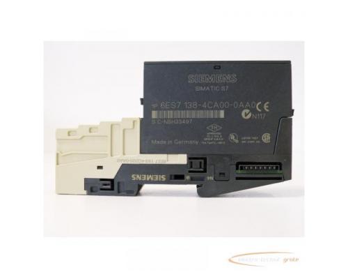 Siemens 6ES7138-4CA00-0AA0 Modul S C-N5H33497