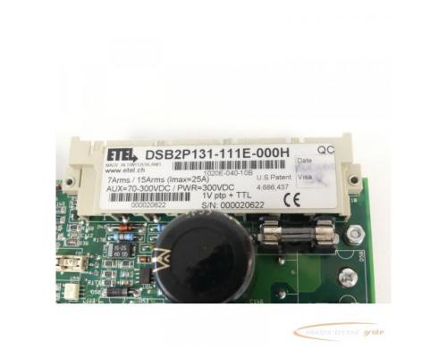 ETEL DSB2 Digital Servo Amplifier Controller DSB2P131-111E-000H SN 000020622 - Bild 5