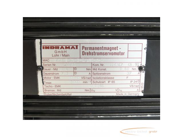 Indramat MAC071B-0-TS-3-C / 095-A-0 Motor SN:29792 - 4
