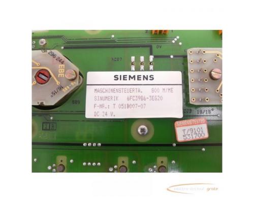Siemens 6FC3986-3EG20 MaschinensteuertafelSN:T051B007-07 - Bild 3