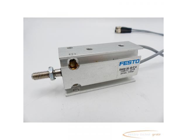 Festo DMM-16-10-P-A Mat. Nr. 158512 Serie: C508 Kompaktzylinder - 3