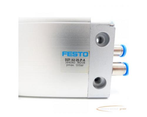 Festo DZF-32-25-P-A 164040 P308 pmax. 10 Bar Flachzylinder - Bild 4