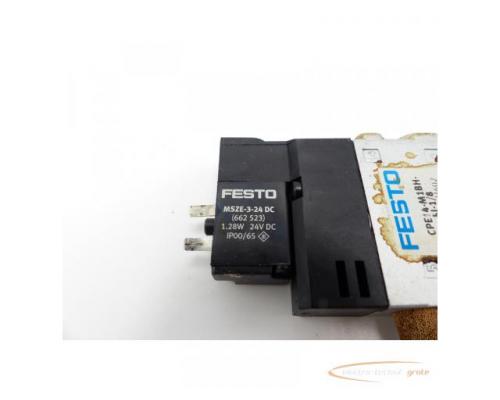 Festo CPE14-M1BH-5J-1/8 Magnetventil 196939 + Schalldämpfer - Bild 4