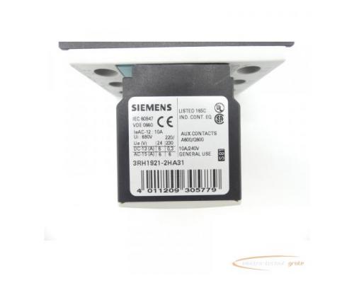 Siemens 3RT1024-1B..0 + 3RH1921-2HA31 Schütz - Bild 4