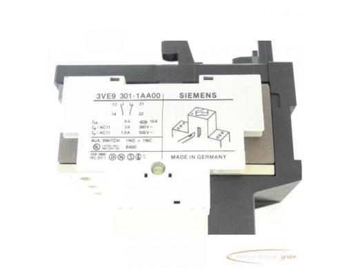 Siemens 3VE3000-8MA00 Schütz + 3VE9301-1AA00 Hilfsstromschalter + 3VE907-5AA00 - Bild 3