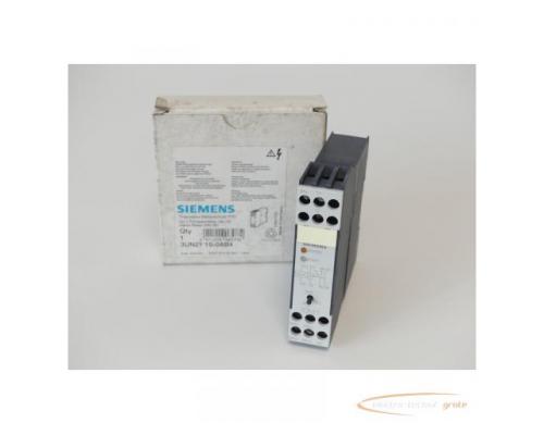 Siemens 3UN2110-0AB4 Thermistor Motorschutz 24V DC - ungebraucht! - - Bild 1