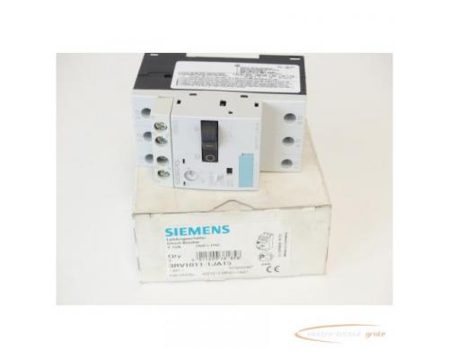 Siemens 3RV1011-1JA15 Leistungsschalter 7 - 10A E-Stand 01 - ungebraucht! - - Bild 1