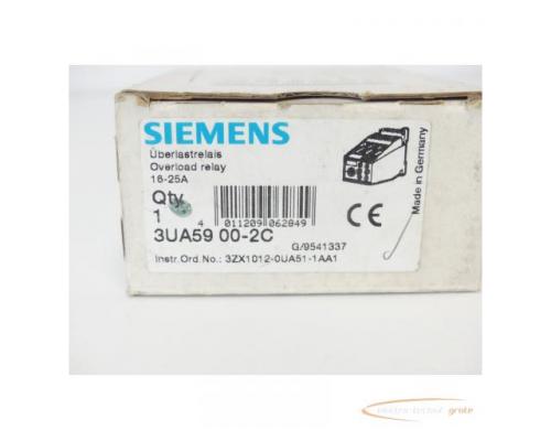 Siemens 3UA5900-2C Überlastrelais 16 - 25A - ungebraucht! - - Bild 2