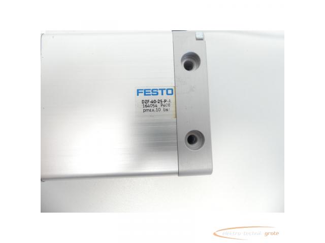 Festo DZF-40-25-P-A Flach-Zylinder 164054 + 2 Balluff Sensoren - 4