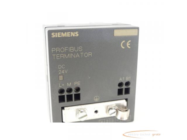 Siemens 6ES7972-0DA00-0AA0 Profibus Terminator E-Stand 1 DC 24V - 3