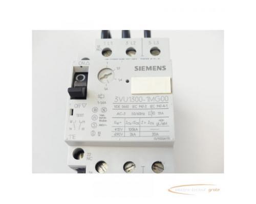 Siemens 3VU1300-1MG00 Motorschutzschalter + 3VU9135-0AA00 Sammelschienenadapter - Bild 2