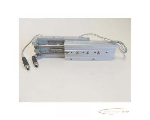 SMC MXS16-75B Press. 0.15-0.7 Mpa Kompakt-Schlitten + 2x D-M9P elektr.Sensor - Bild 2