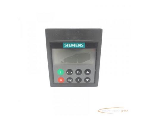 Siemens 6SE6400-0SP00-0AA0 Micromaster 410 SN: XAS809-002498 - Bild 1