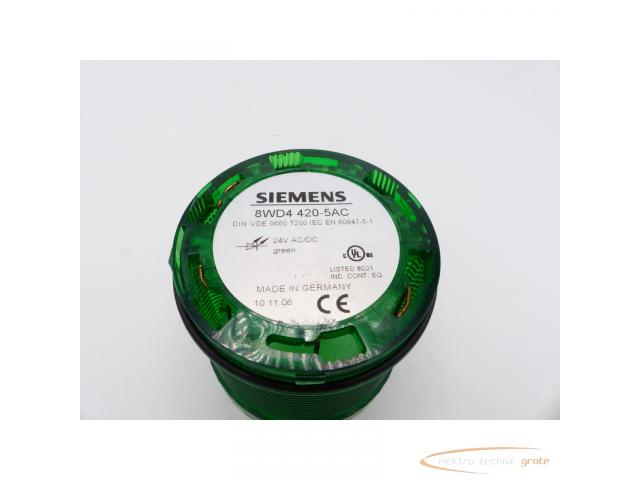 Siemens 8WD4420-5AD Dauerlichtelement Grün - 4