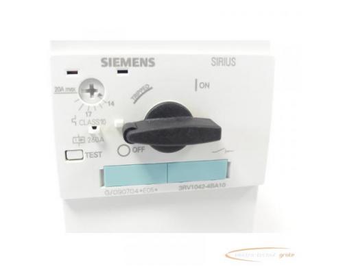 Siemens 3RV1042-4BA10 Leistungsschalter E-Stand 5 14-20A - ungebraucht! - - Bild 3
