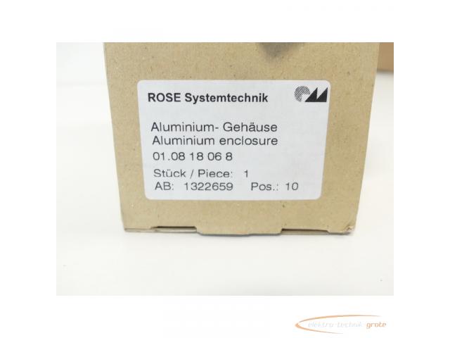 Rose Systemtechnik AB 1322659 Aluminium-Gehäuse - ungebraucht! - - 2