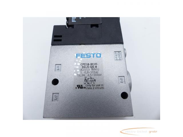 Festo CPE18-M1H-3GLS-QS-8 163153 Magnetventil + MSEB-3-24VDC - 4