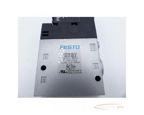 Festo CPE18-M1H-3GLS-QS-8 163153 Magnetventil + MSEB-3-24VDC - Bild 4