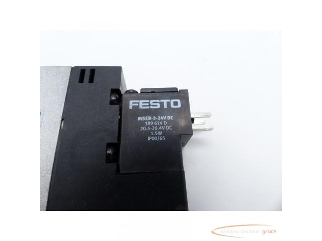 Festo CPE18-M1H-3GLS-QS-8 163153 Magnetventil + MSEB-3-24VDC - 5