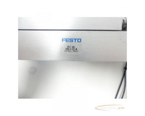 Festo SLT-20-100-A-CC-B Mini-Schlitten 197906 + 2 Balluff Sensoren - Bild 6