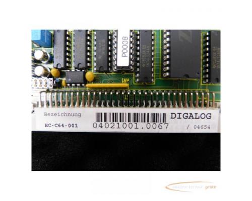 Digalog HC-C64 CPU-Karte S.-Nr. 04021001.0067 - ungebraucht! - - Bild 2