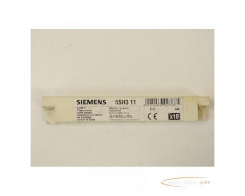 Siemens 5SH3 11 DIAZED DII 4A Passschraube VPE = 10St. - ungebraucht! - - Bild 1