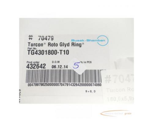 Busak+Shamban TG4301800-T10 Turcan Roto Glyd Ring VPE 5 Stück - ungebraucht! - - Bild 2