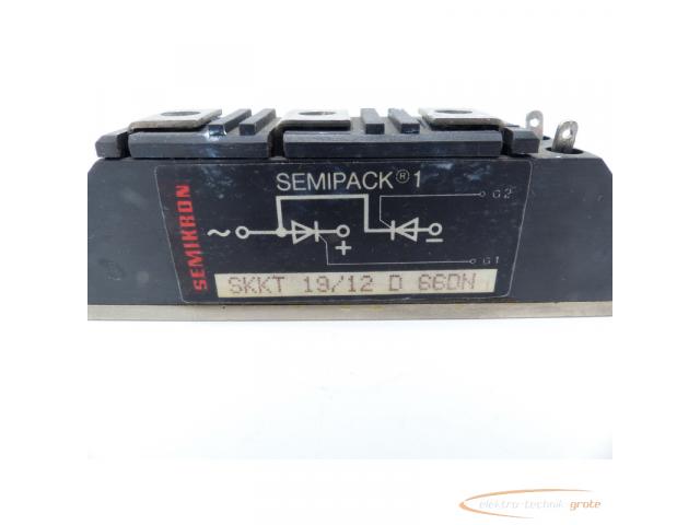 Semikron SKKT 19/12 D 66DN Thyristor Semipack - 5