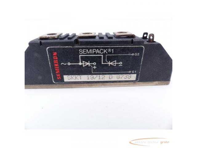 Semikron SKKT 19/12 D 8739 Thyristor Modul Semipack - 5