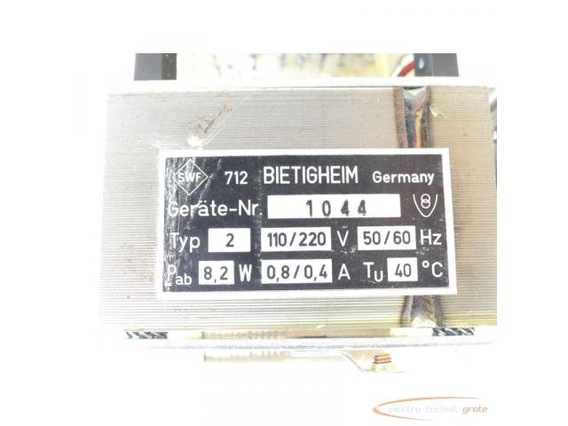SWF Typ 2 Transformator SN:1044 - ungebraucht! - - 3